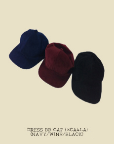 DRESS BB CAP (×CA4LA) (NAVY/WINE/BLACK)